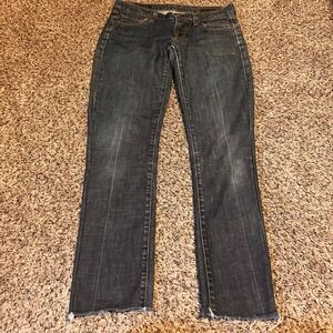 Citizens of Humanity Kelly Bootcut Low Waist Stretch Jeans Size‎ 27 Dark Wash